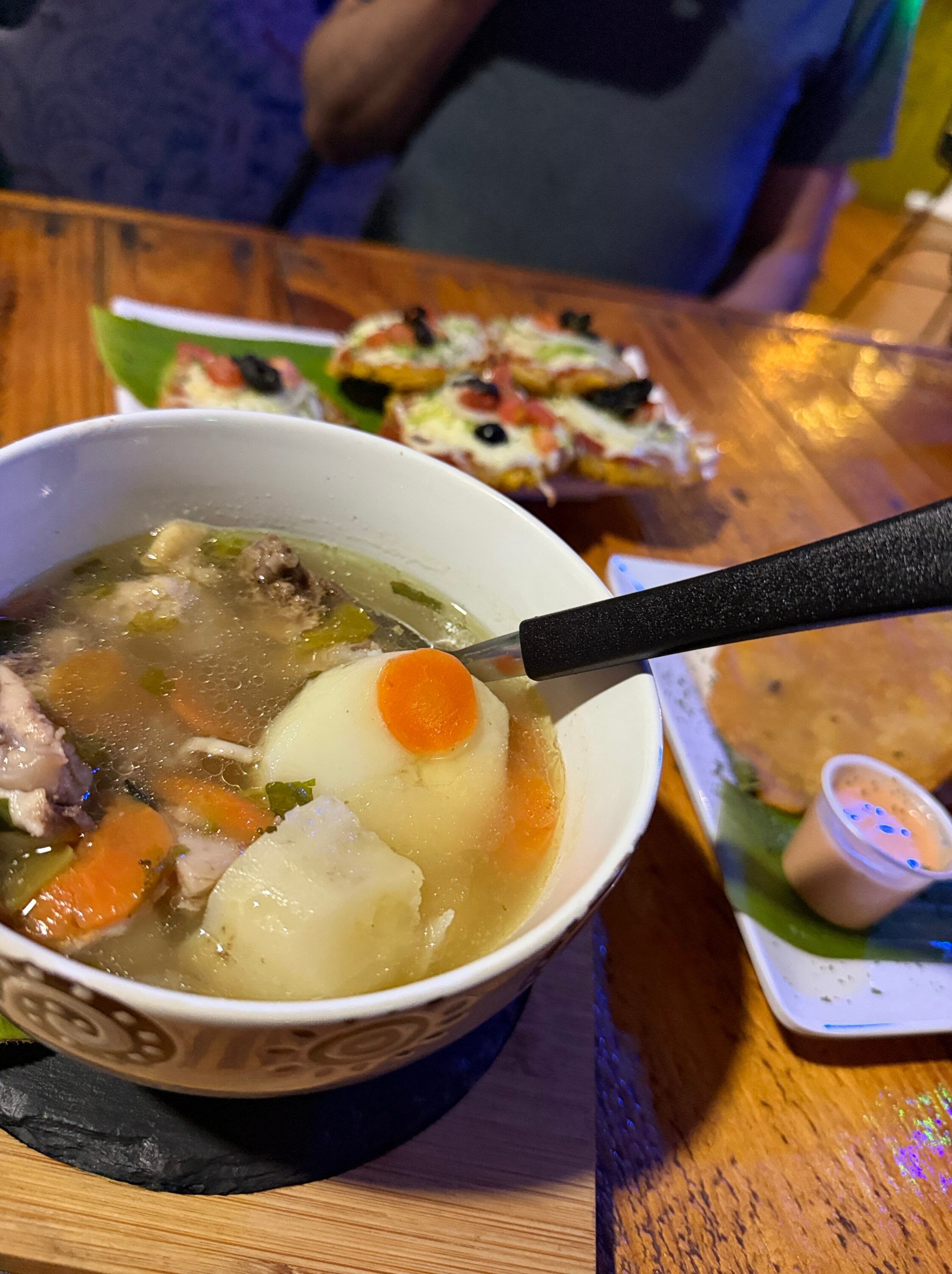 Caldo de Pollo from BarEl Refugio