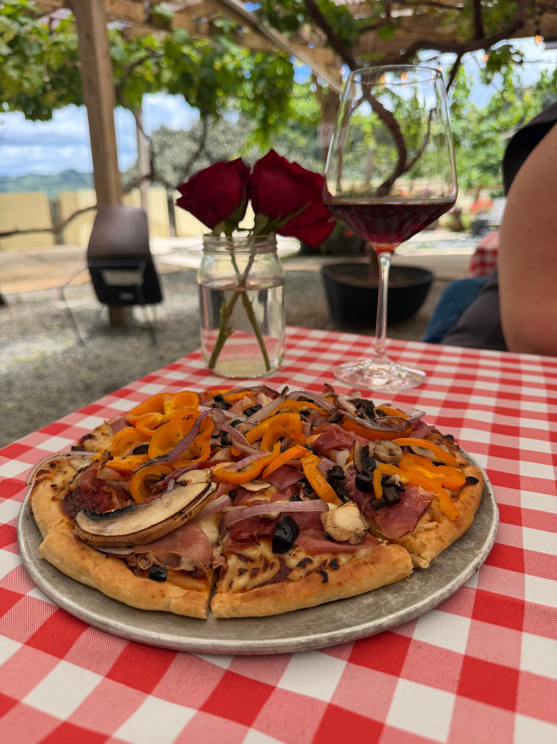 food at Finca Vista Bella